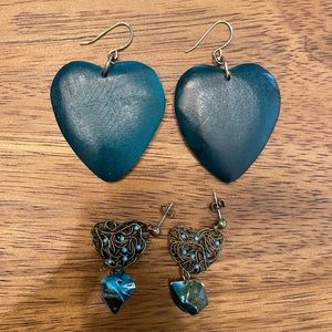 Heart earrings